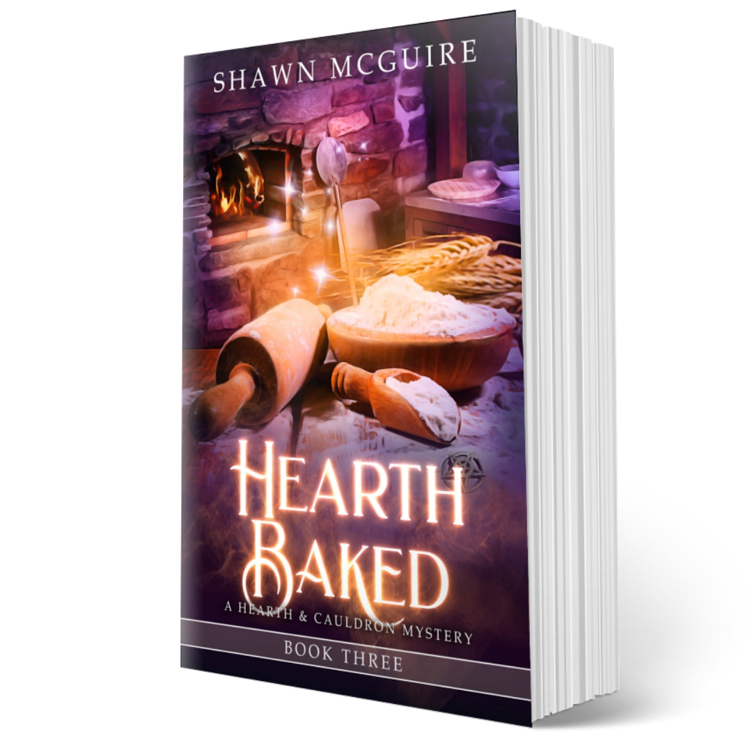 Shawn McGuire hearth baked culinary cozy mystery