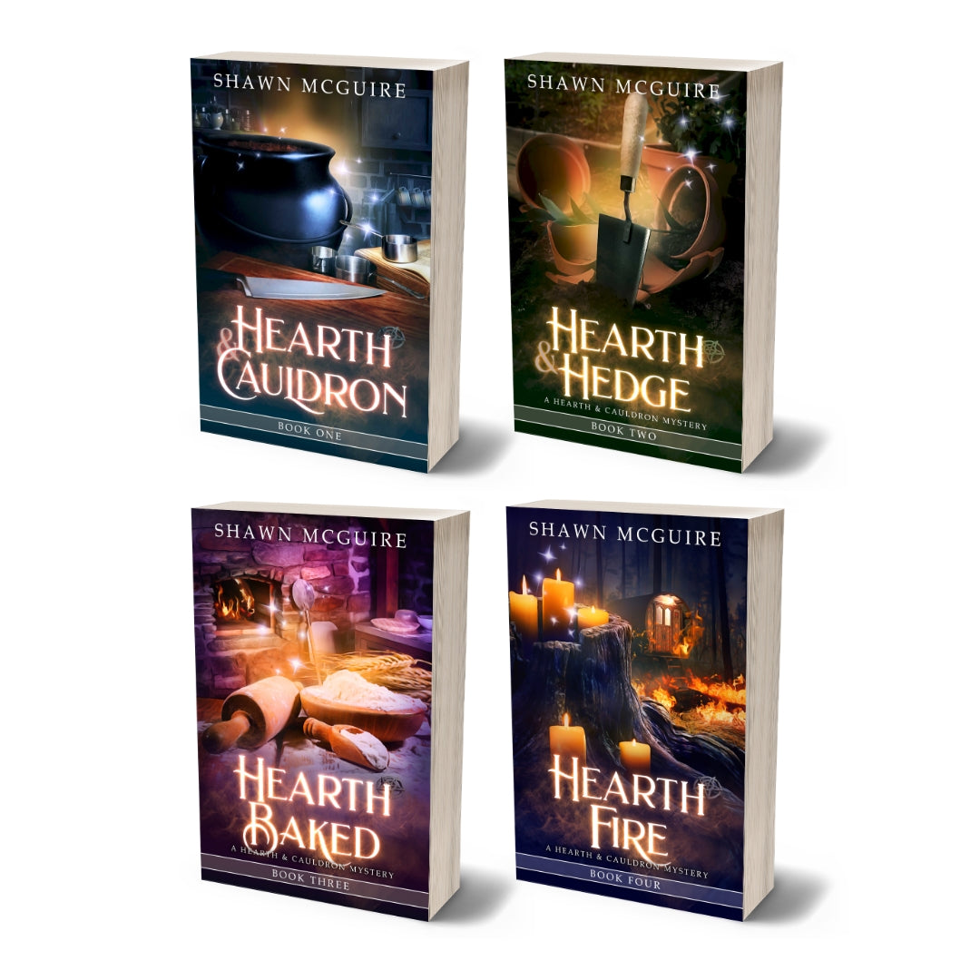 Shawn McGuire cozy witchy murder mystery series